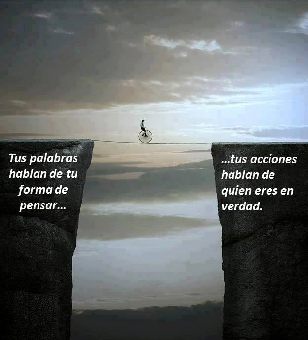 Tus palabras hablan de tu forma de pensar