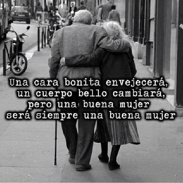 Una cara bonita envejecerá…