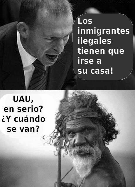 Los inmigrantes ilegales…