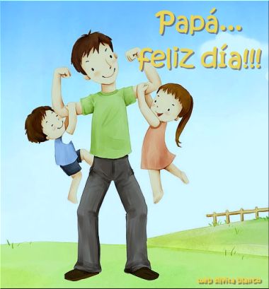 Papá... Feliz Día!!! Es hermoso que los padres lleguen a ser amigos de sus hijos, desvaneciéndoles todo temor, pero inspirándoles un gran respeto.