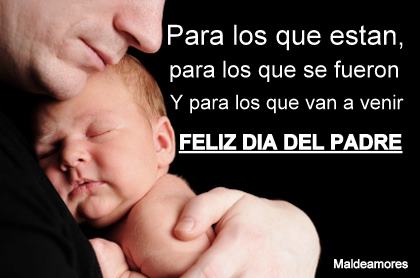 Feliz Día del Padre. Para los que están, para los que se fueron, y para los que van a venir.