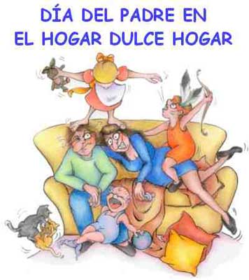 Día del Padre en el Hogar, dulce Hogar