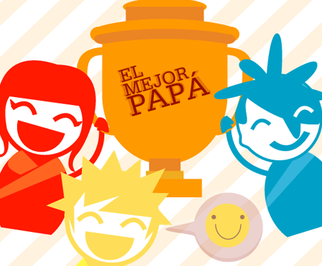 Copa, para el mejor Papá. No es la carne y la sangre, sino el corazón, lo que nos hace padres e hijos.