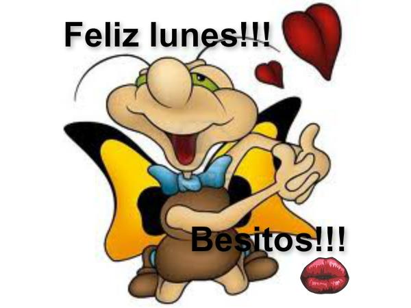 Feliz Lunes!!! Besitos !!!