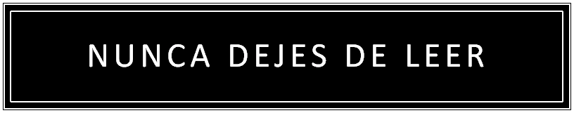 Nunca dejes de leer