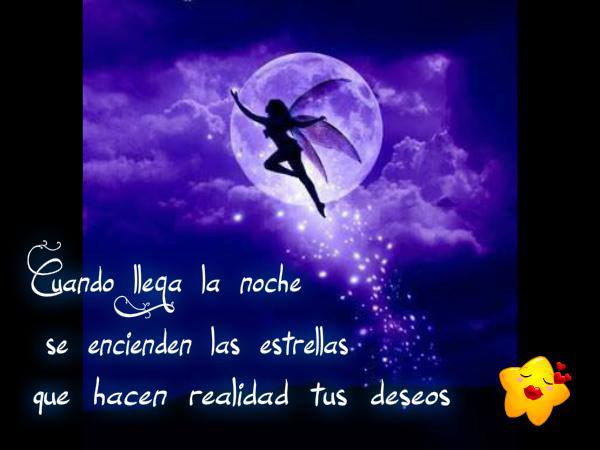 Buenas Noches. Cuando llega la noche…