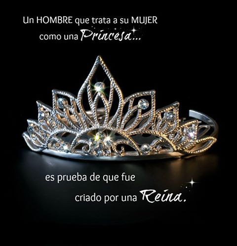 Un hombre que trata a su mujer como una "Princesa" es prueba de que fue criado por una Reina