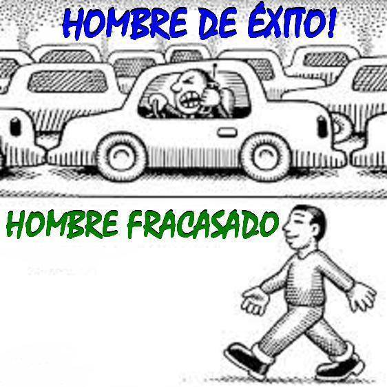 Hombre de Éxito. Hombre Fracasado