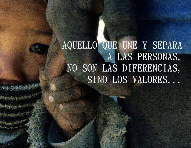 Aquello que une y separa a las personas…