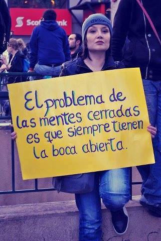 El problema de las mentes cerradas…