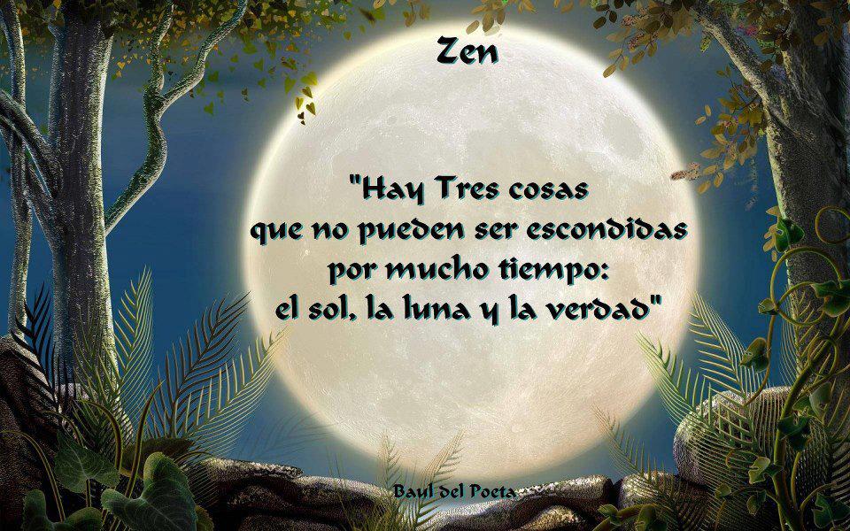 Hay tres cosas que no pueden ser escondidas..