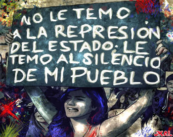 No le temo a la represión del Estado