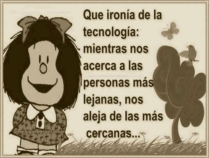 Que ironía de la tecnología