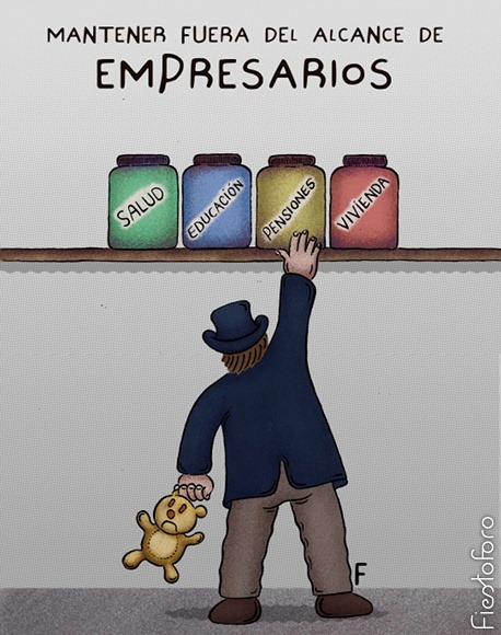 Mantener fuera del alcance de Empresarios