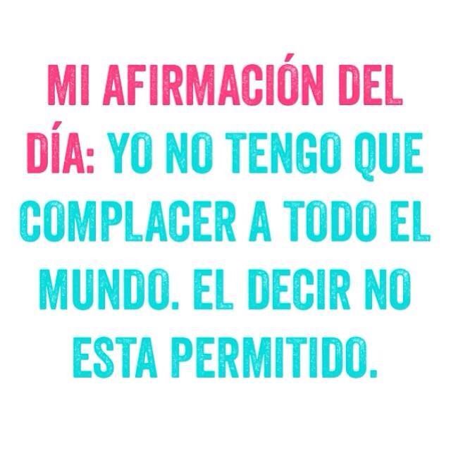 Yo no tengo que complacer a todo el mundo