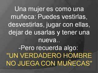 Una mujer es como una muñeca…