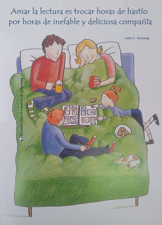 Amar la lectura es trocar horas de hastío por horas de inefable y deliciosa compañía