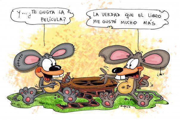 Y... ¿Te gusta la película? La verdad que el libro me gustó mucho más.