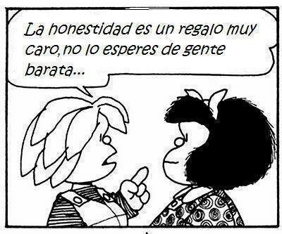 La honestidad es un regalo muy caro
