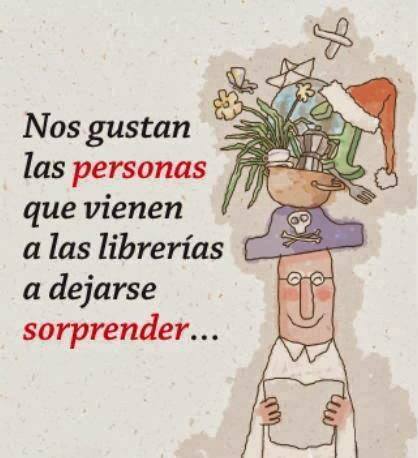 Nos gustan las personas que se dejan sorprender