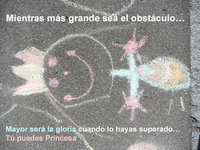 Mientras mas grande sea el obstáculo
