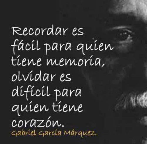 Recordar es fácil para quien tiene memoria
