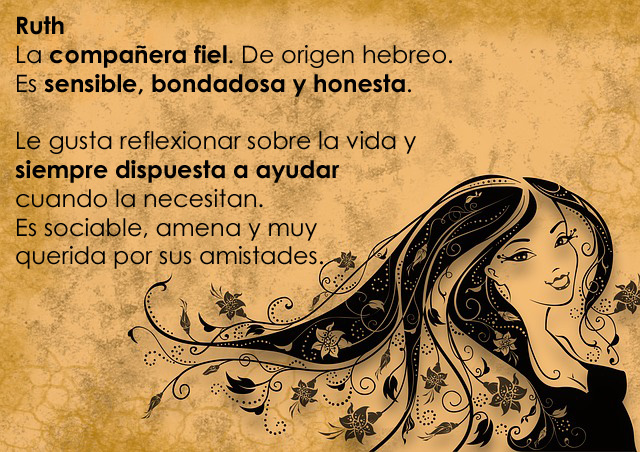 Ruth: la compañera fiel