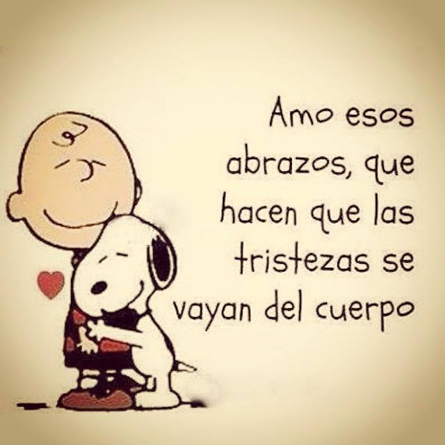 Amo esos abrazos