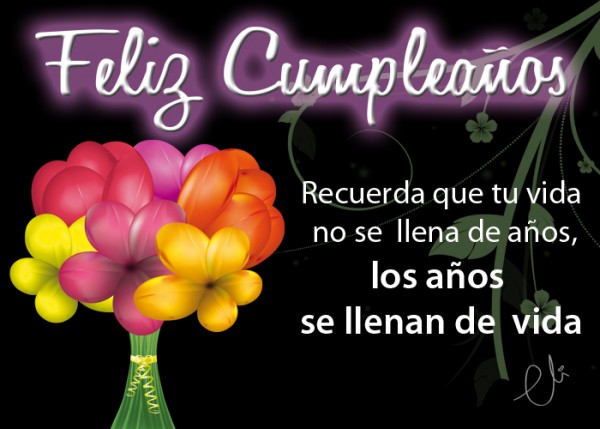 Los años se llenan de vida