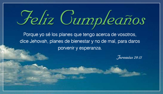 Porvenir y esperanza… Feliz cumpleaños