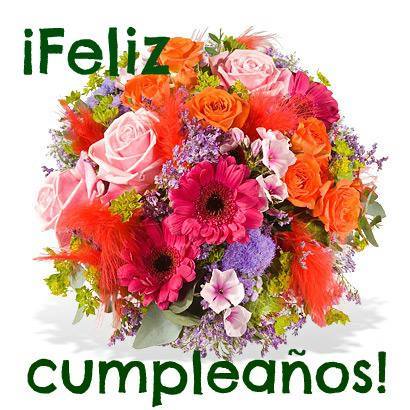Flores en tu cumpleaños