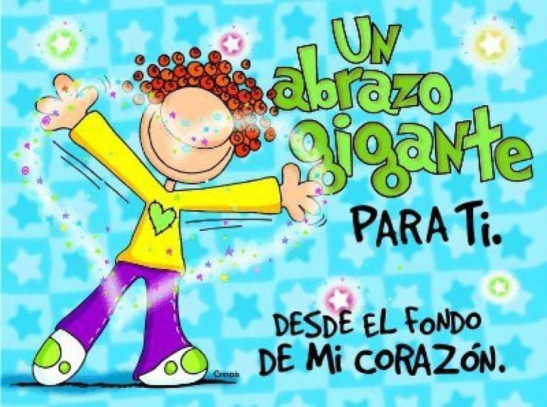 Un abrazo gigante para ti