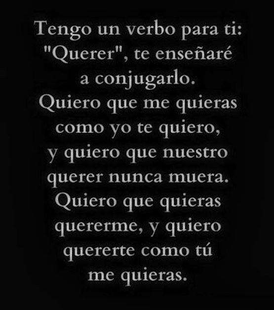 Tengo un verbo para ti