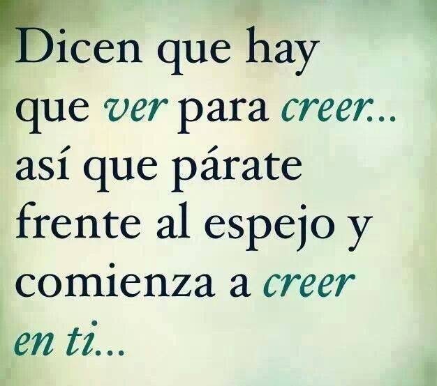 Dicen que hay que ver para creer