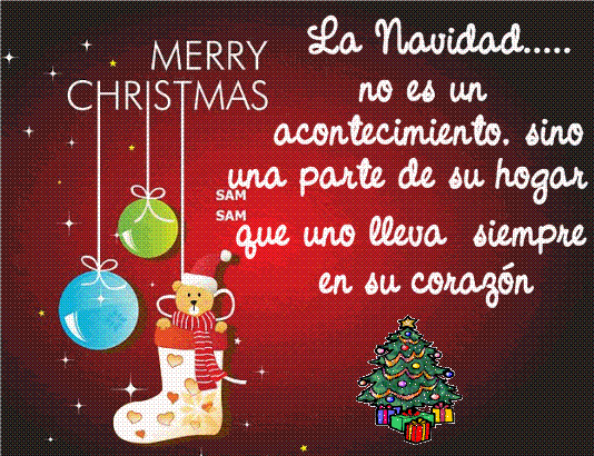 La Navidad no es un acontecimiento, sino una parte de su hogar que uno lleva siempre en su corazón