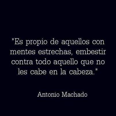 Aquellos con mentes estrechas