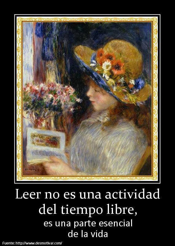 Leer no es una actividad del tiempo libre