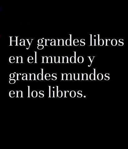 Hay grandes libros en el mundo