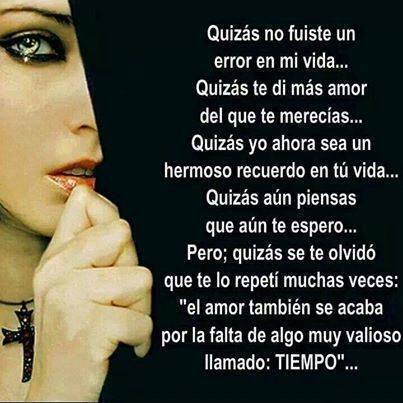 Quizá no fuiste un error