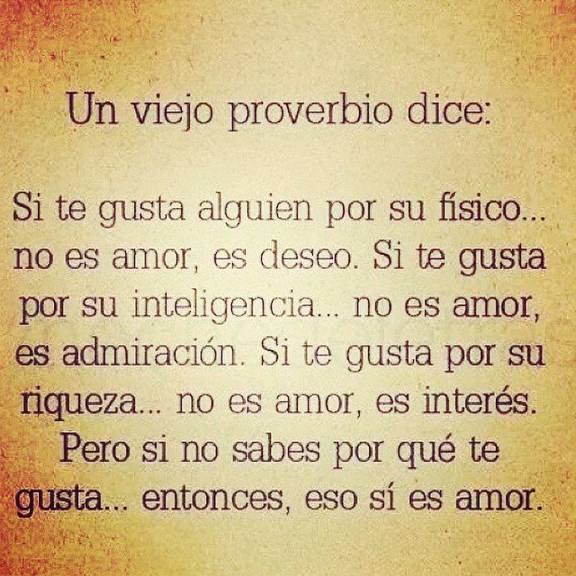 Si no sabes por qué te gusta…