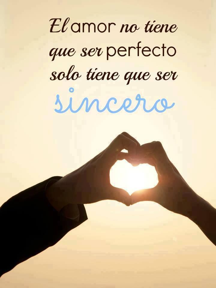 El amor no tiene que ser perfecto
