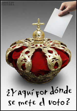¿Y aquí por dónde se mete el voto?