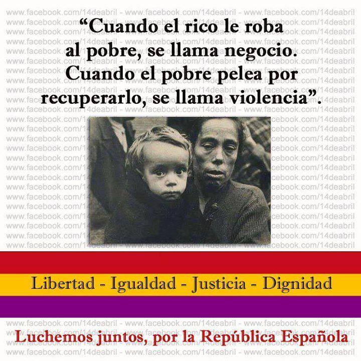 Libertad, igualdad, justicia, dignidad