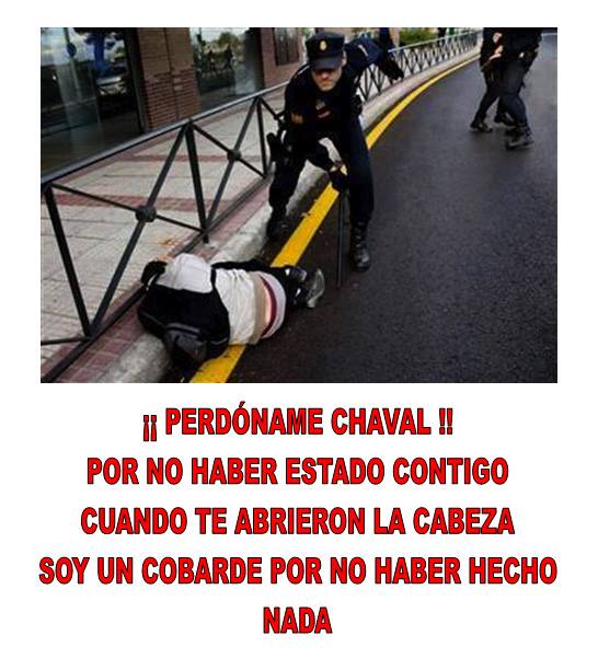 Soy un cobarde por no haber hecho nada