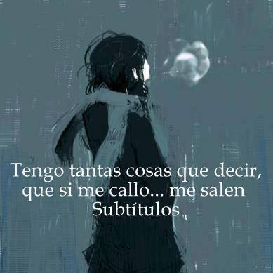 Tengo tantas cosas que decir