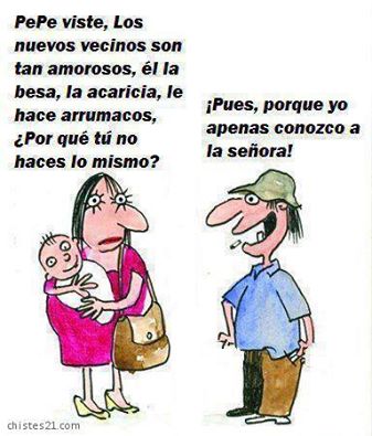 Pepe viste a los nuevos vecinos?