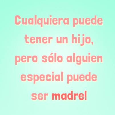 Cualquiera puede tener un hijo