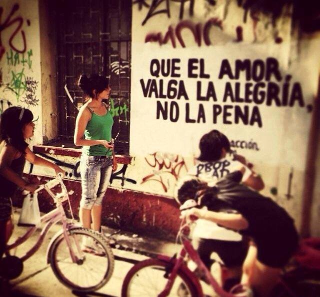 Que el amor valga la alegría