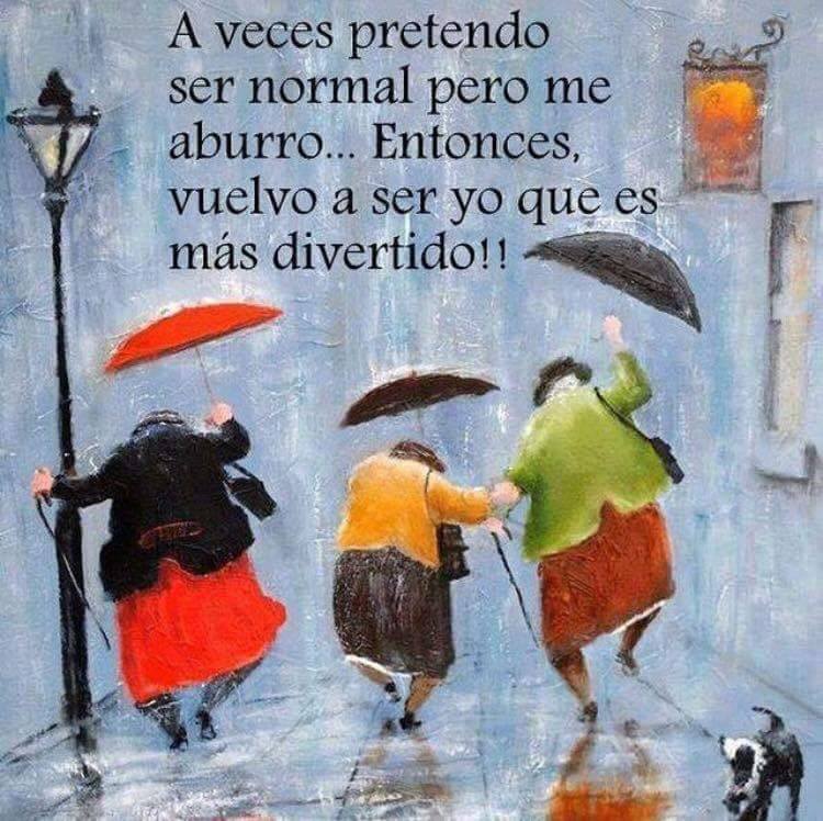 A veces pretendo ser normal