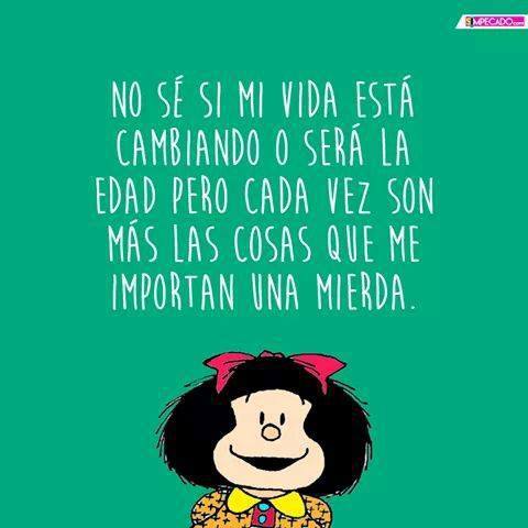 No sé si mi vida está cambiando